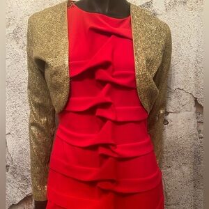 Michael Kors Gold Sequin Schrug